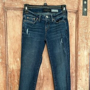 Aeropostale distressed skinny jeans